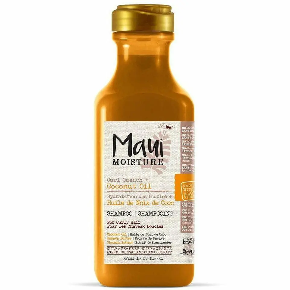 Maui Moisture: Curl Quench Coconut Oil Shampoo 13Oz 1