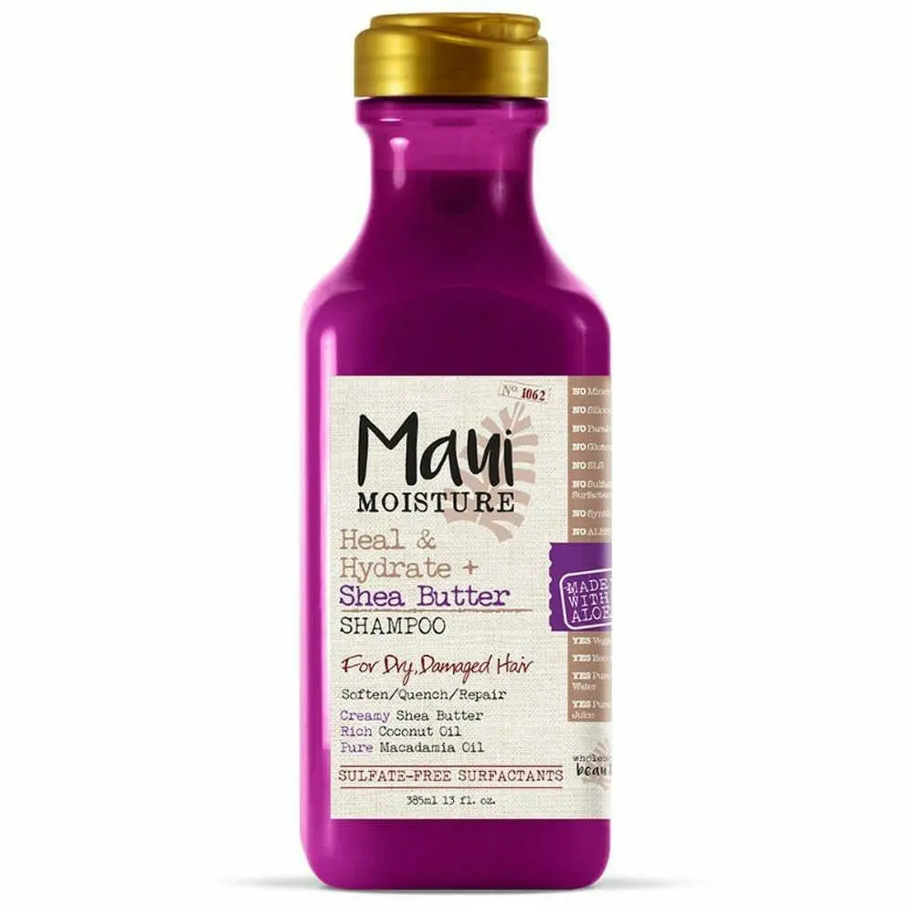Maui Moisture: Heal & Hydrate Shea Butter Shampoo 13Oz 1