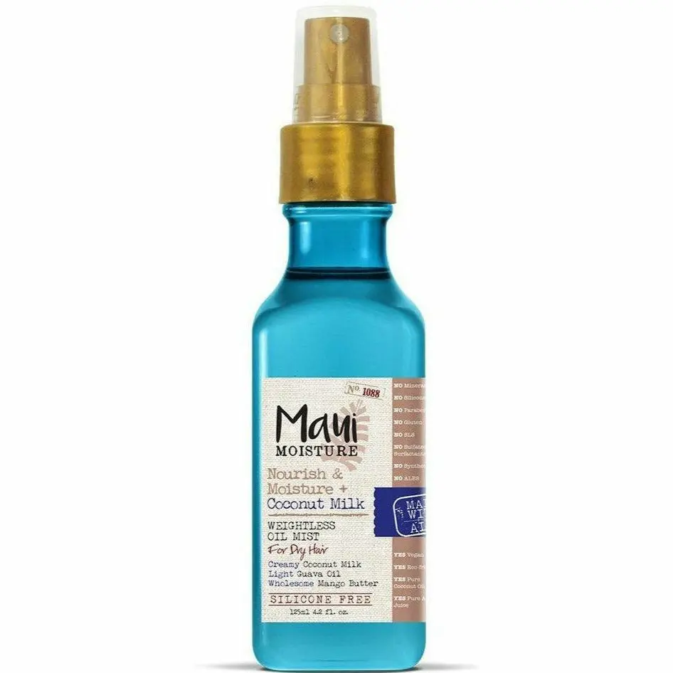 Maui Moisture: Nourish & Moisture Weightless Oil 4.2Oz 1