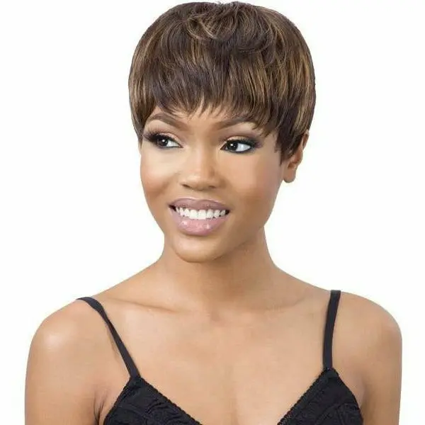 Mayde Beauty: Synthetic Full Cap Wig - Aiden 1