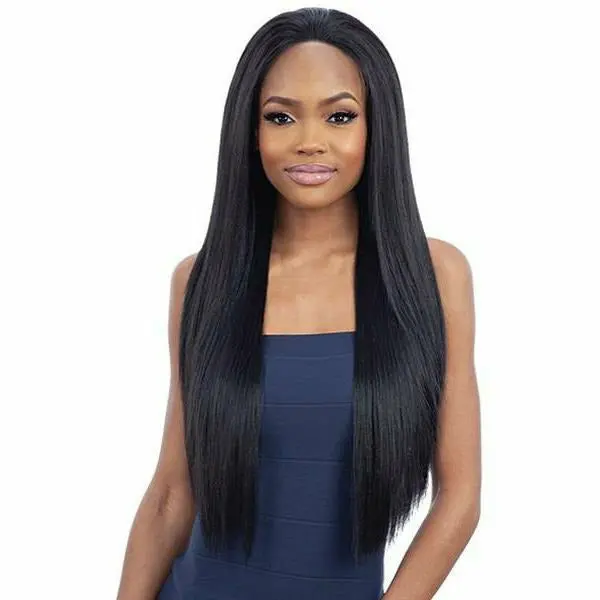 Mayde Beauty: Synthetic Xtra Deep Lace Frontal Wig 1