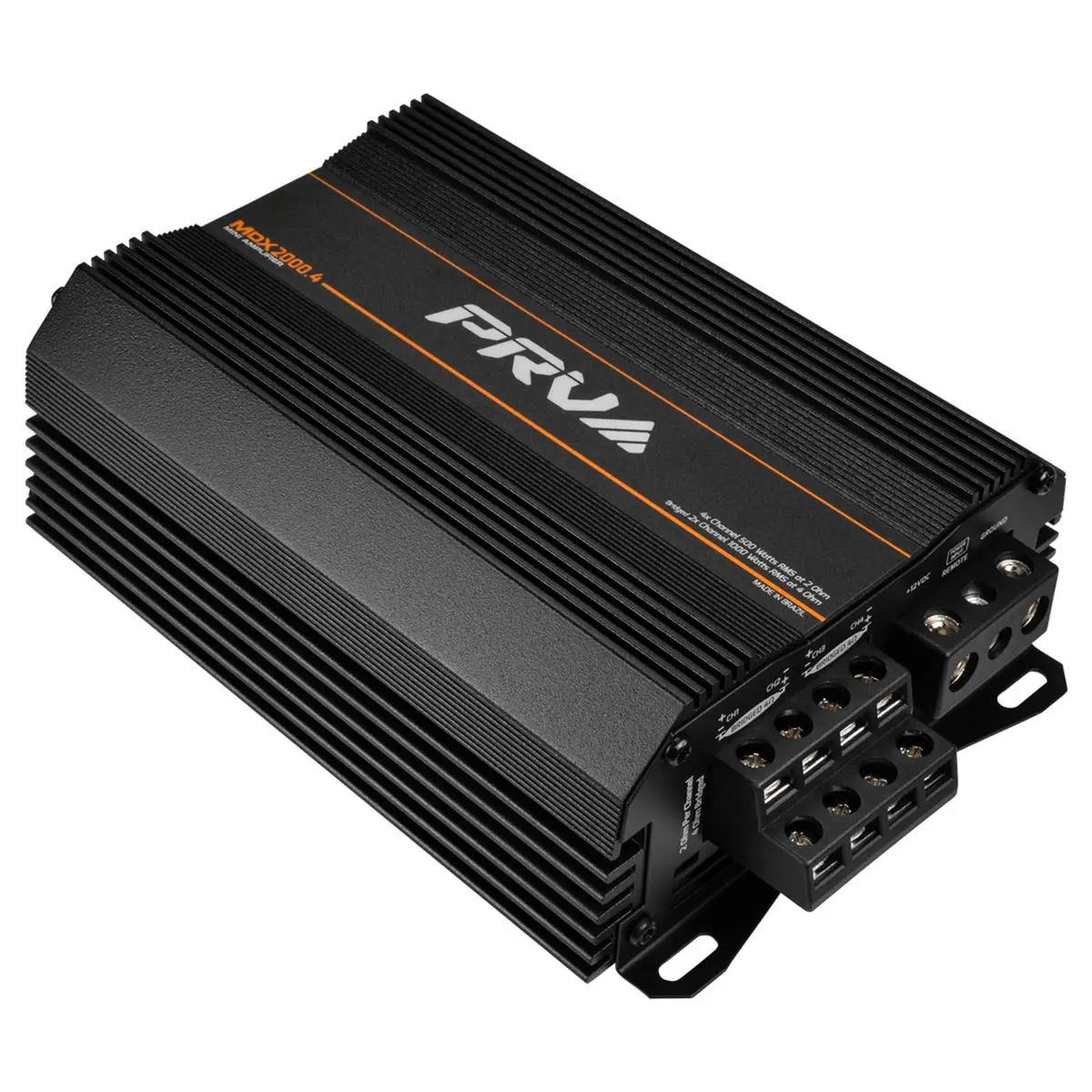 Prv Audio Mdx2000.4 2 Ohm 4 Channel 2000W Rms Full Range Ultra Compact Amplifier 1