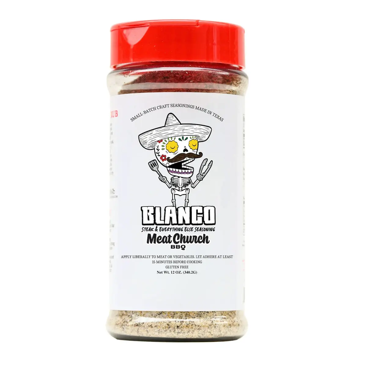 Meat Church Blanco Steak And Everything Else Seasoning Gluten Free 12 Ounce 1
