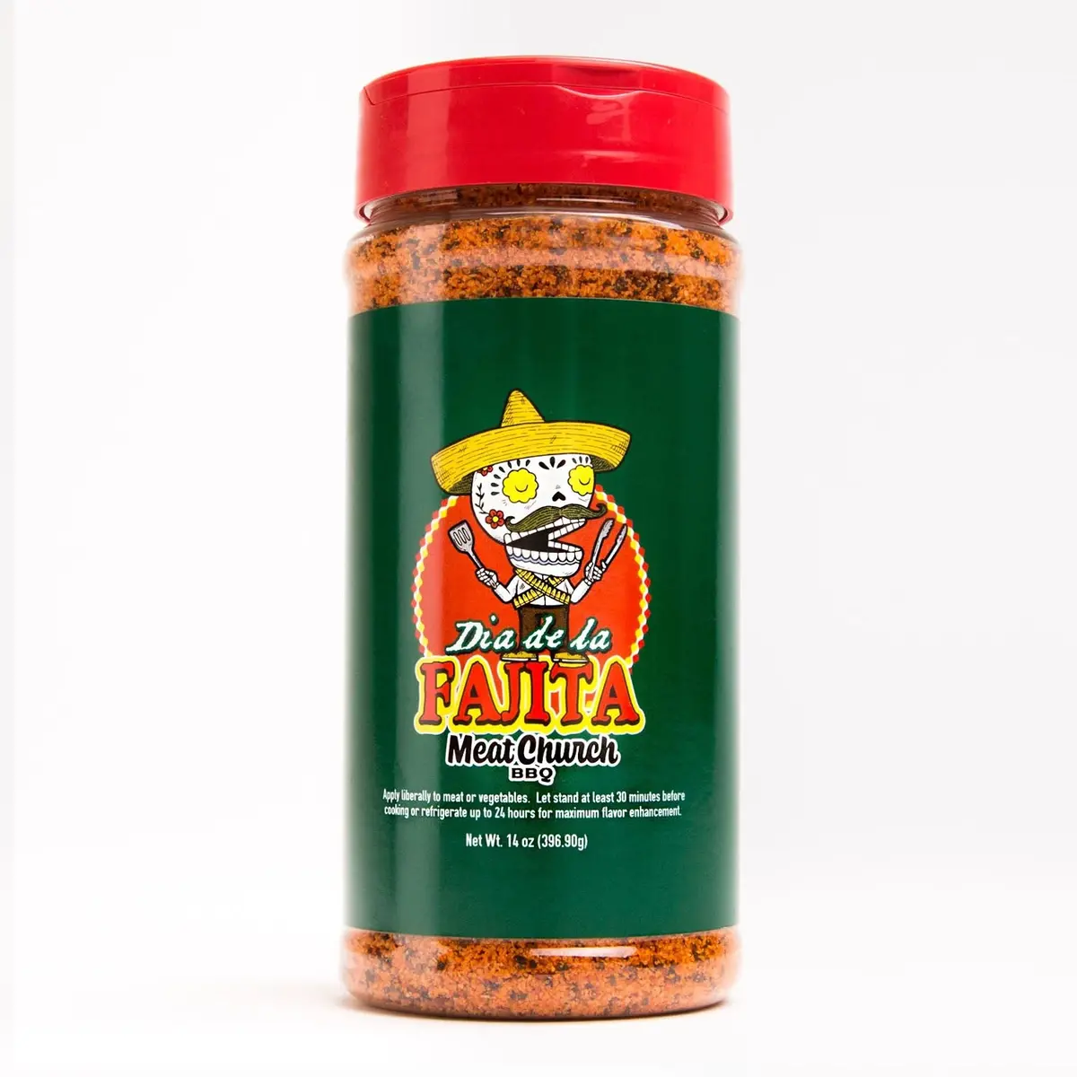 Meat Church Dia De La Fajita Bbq Rub 14 Oz. No Msg Southwestern Fajita 28867 1