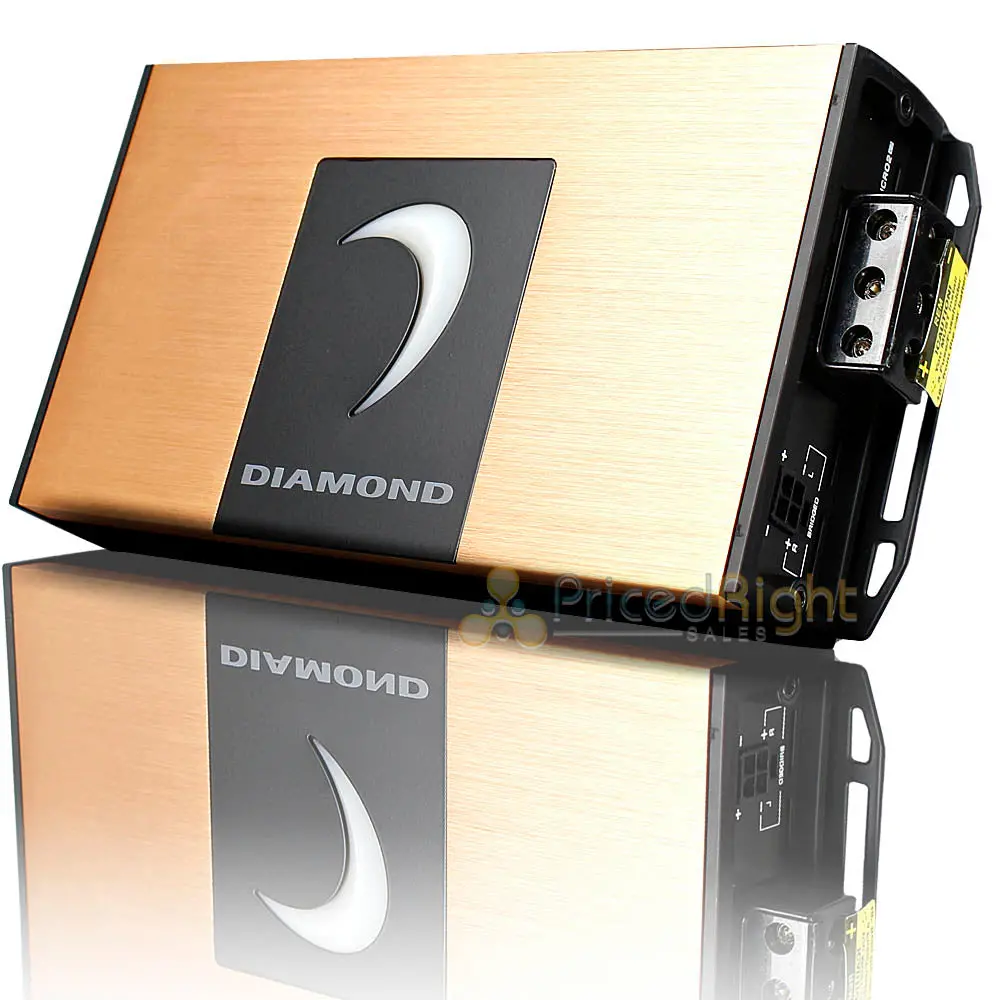 Diamond Audio 2 Channel Full Range Digital Amplifier 500 Watts Rms Micro2v2 1