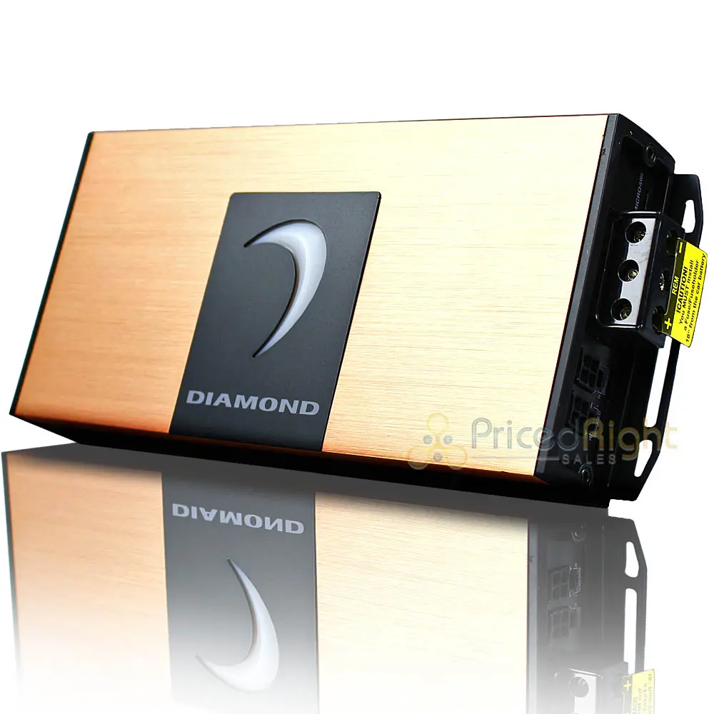 Diamond Audio 4 Channel Digital Amplifier 1200 Watts Max Micro Series Micro4v2 1