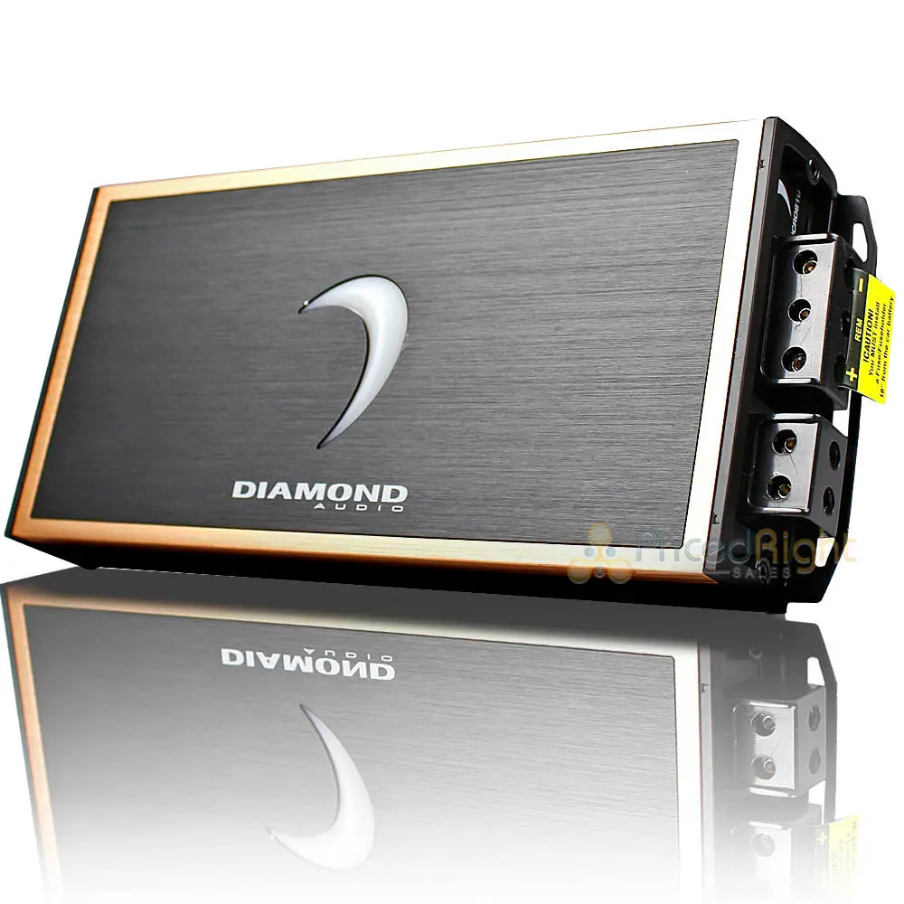 Diamond Audio 2 Channel Digital Amplifier 600 Watts Max Micro8 Series Micro82u 1