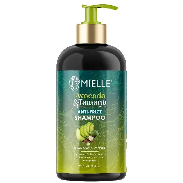 Mielle Organics: Avocado & Tamanu Anti-Frizz Shampoo 12Oz 1