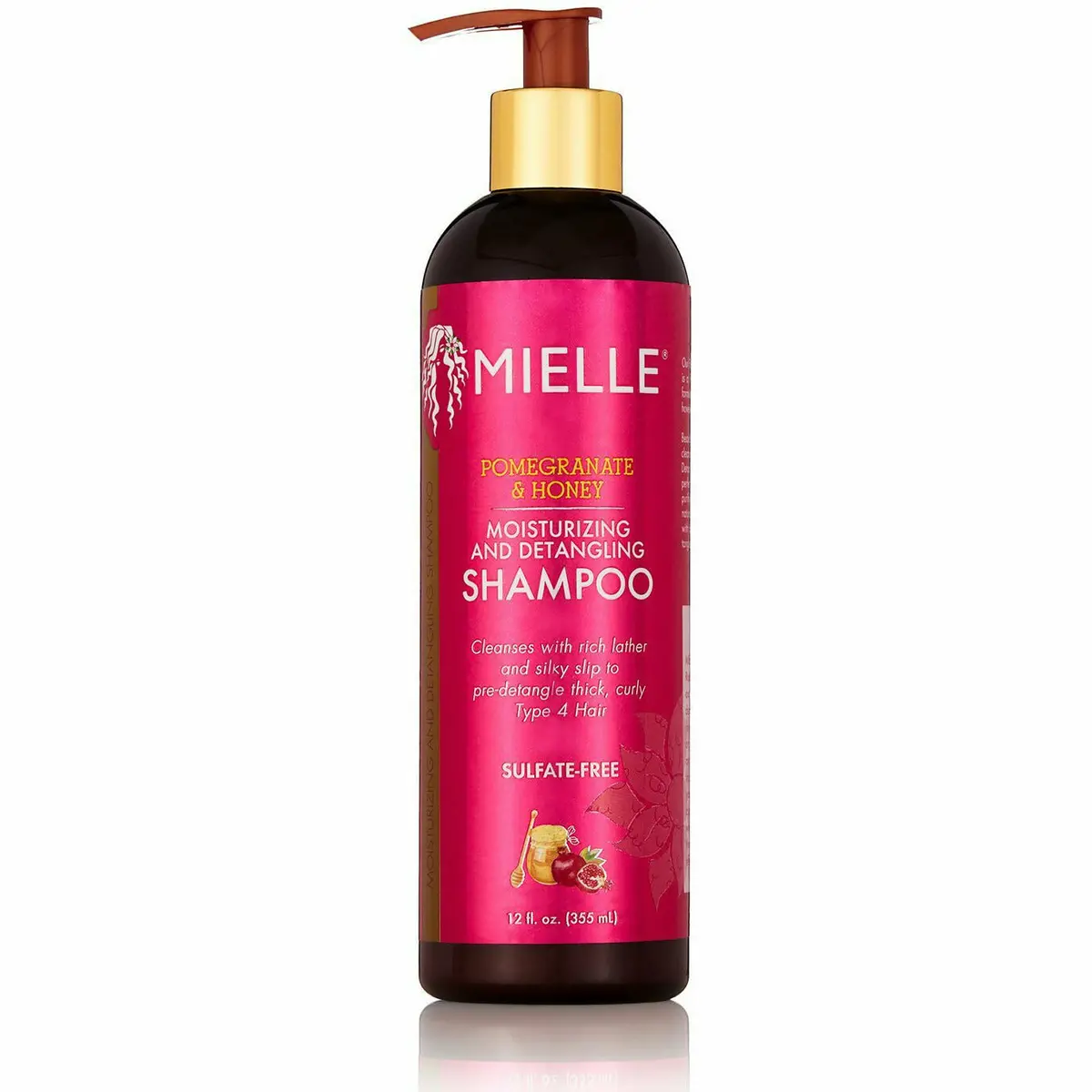 Mielle Organics: Pomegranate & Honey Moisturizing And Detangling Shampoo 12Oz 1