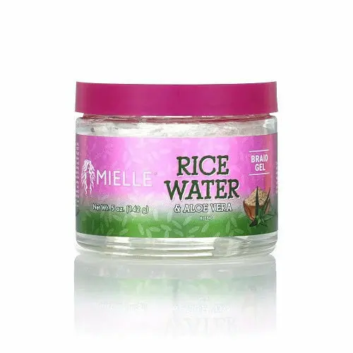Mielle Organics: Rice Water & Aloe Braid Gel 5Oz 1