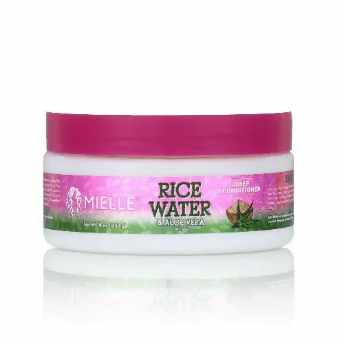 Mielle Organics: Rice Water & Aloe Deep Conditioner 8Oz 1