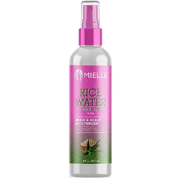 Mielle Organics: Rice Water & Aloe Vera Braid & Scalp Moisturizer 8Oz 1