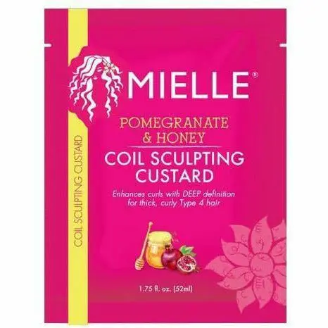 Mielle Organics: Pomegranate & Honey Coil Sculpting Custard 1.75 Oz 1