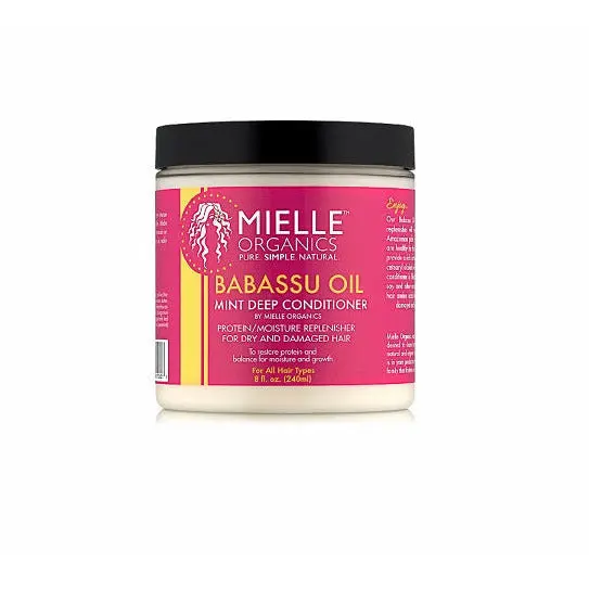 Mielle Organics: Babassu Oil & Mint Deep Conditioner 8Oz 1