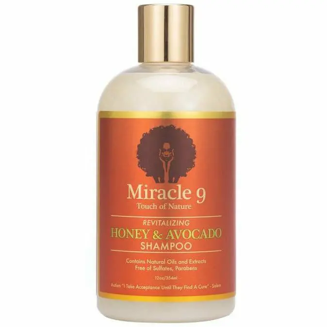 Miracle 9: Revitalizing Honey & Avocado Shampoo 12Oz 1