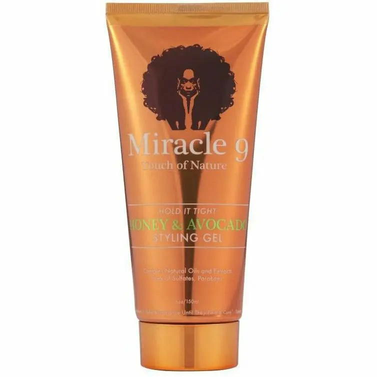 Miracle 9: Hold It Tight Honey & Avocado Styling Gel 6Oz 1