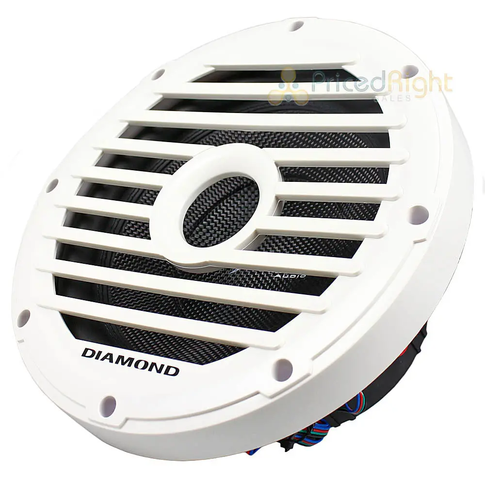 Diamond Audio 10" Subwoofer Ip65 Marine Grade 400W Max Svc Single 4 Ohm Ms104fa 1