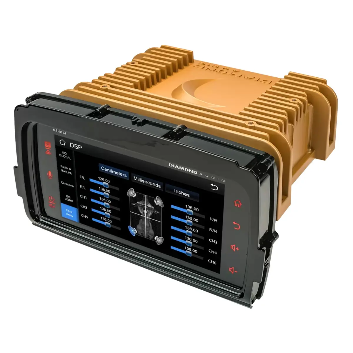Diamond Audio Motorsport Digital Media Receiver Harley Davidson 2014+ Mshd14 1