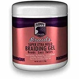 Nappy Styles: Super Hold Braiding Gel 6Oz 1