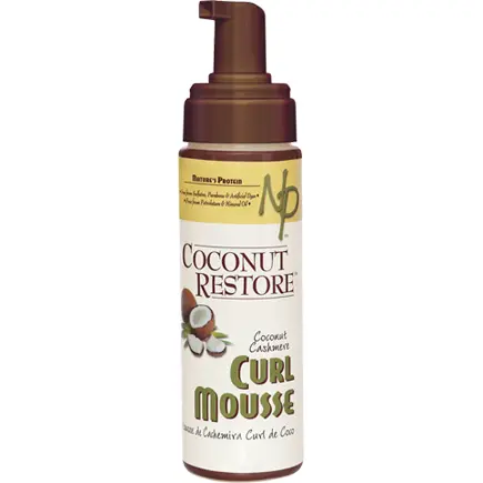 Nature's Protein: Coconut Restore Curl Mousse 7.5Oz 1