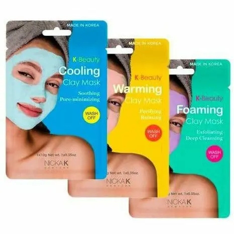 Nicka K: K-Beauty Clay Masks 0.35Oz 1