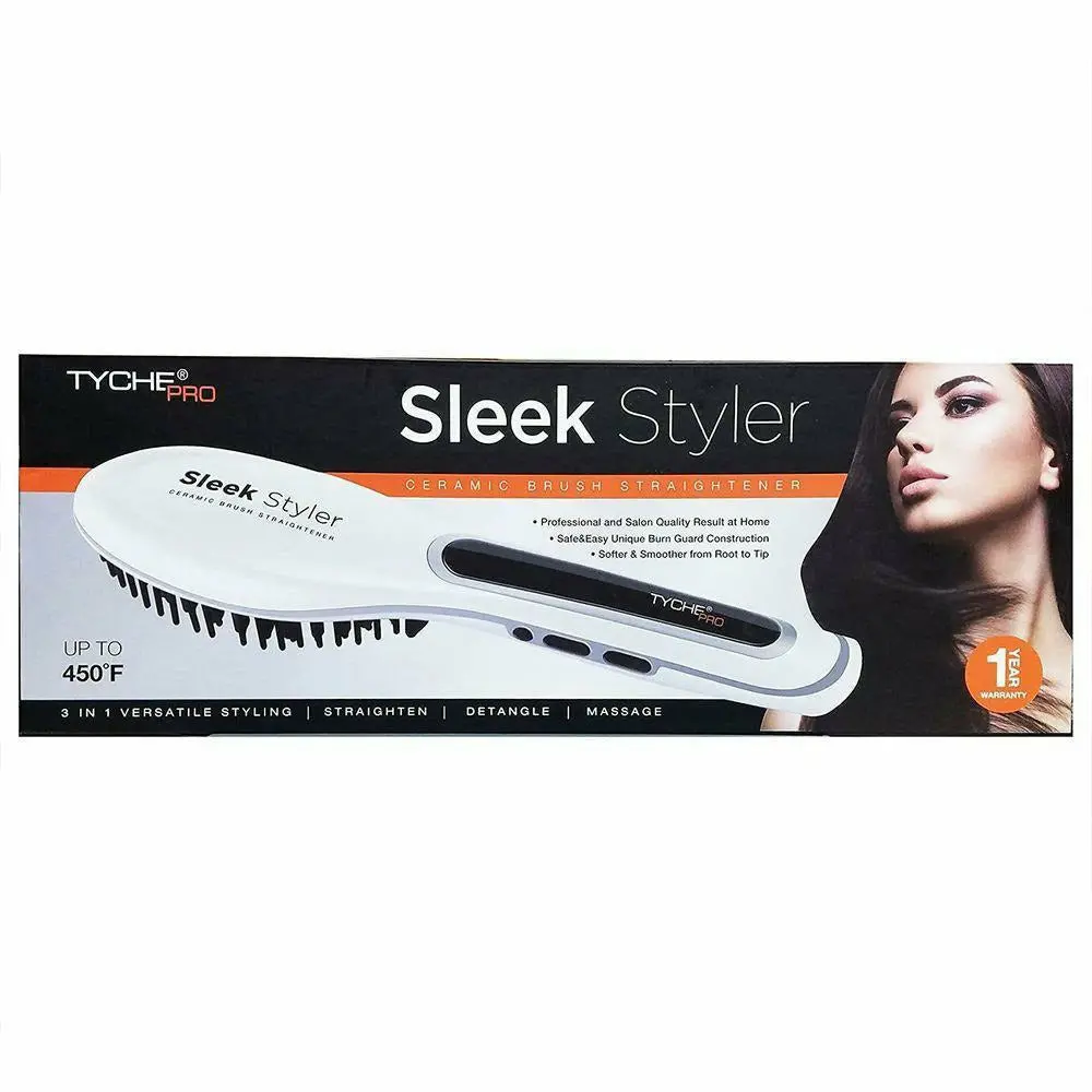 Tyche Pro: Ceramic Brush Straightener 1