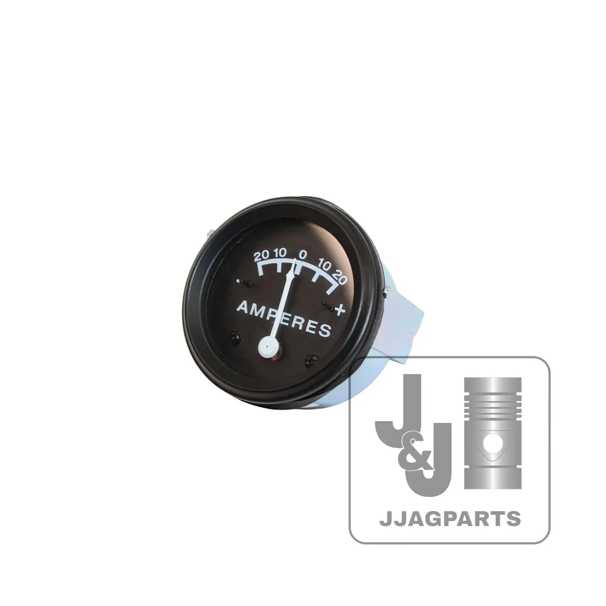 Ammeter (20-0-20) With Black Faceplate Fits John Deere Tractor | Af2749r, Am1864t 1