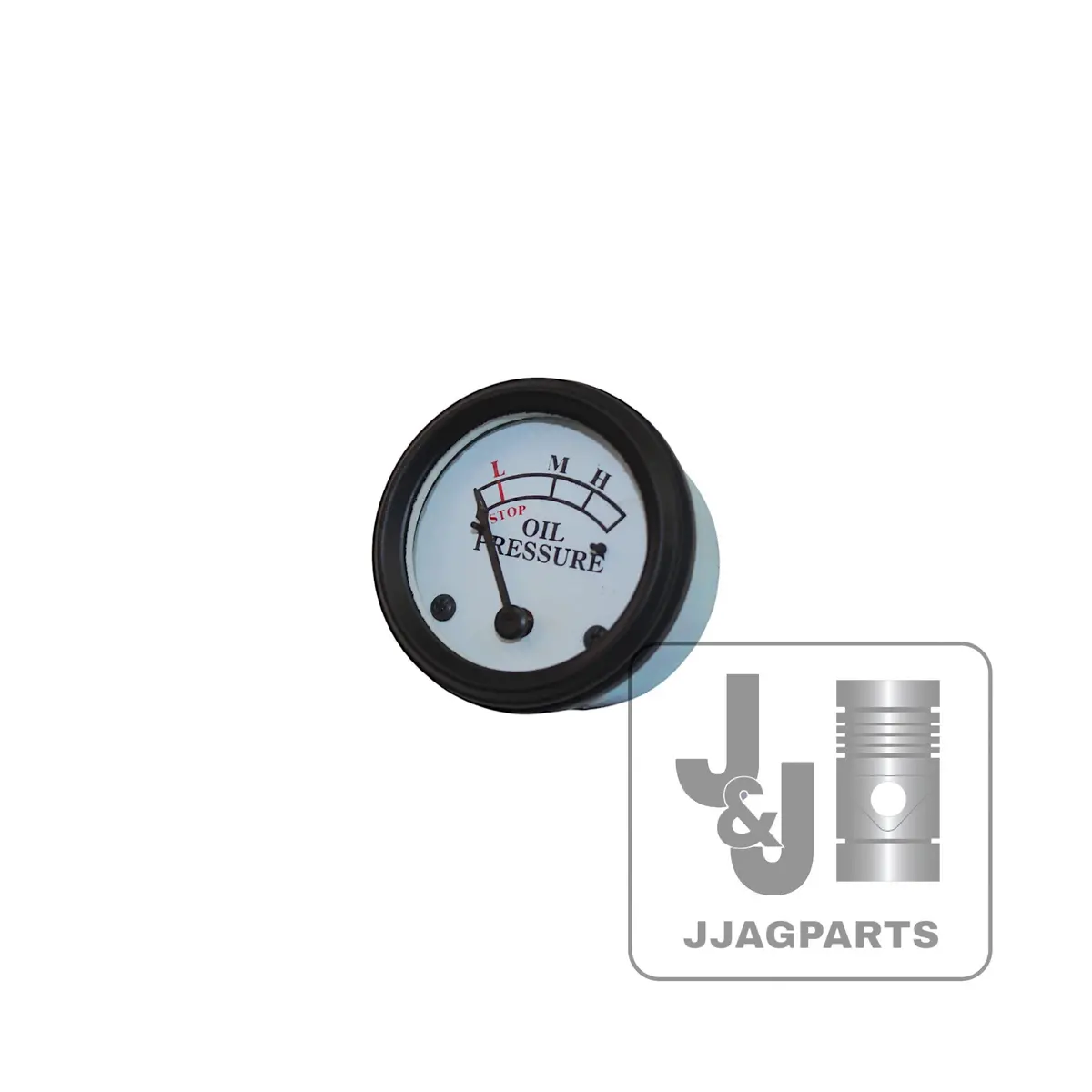 Oil Pressure Gauge (0-25 Psi) With White Faceplate Fits John Deere Tractor | Aa1730r, Ab292r, Am737t 1