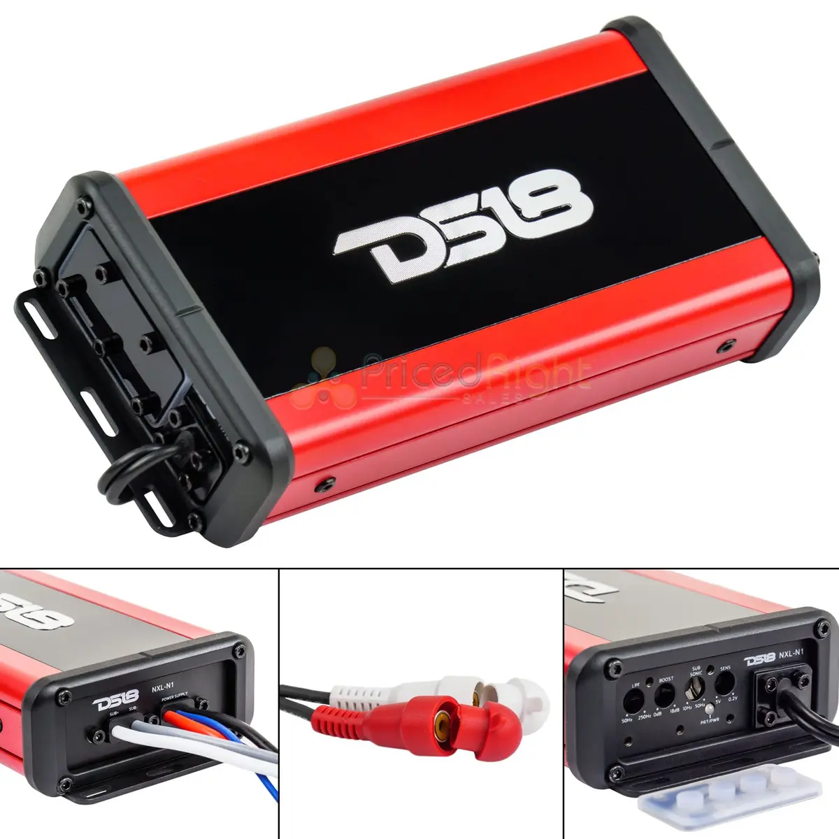 Ds18 Mini Monoblock Waterproof Amplifier 350 Watts Rms Hydro Class D Amp Nxl-N1 1