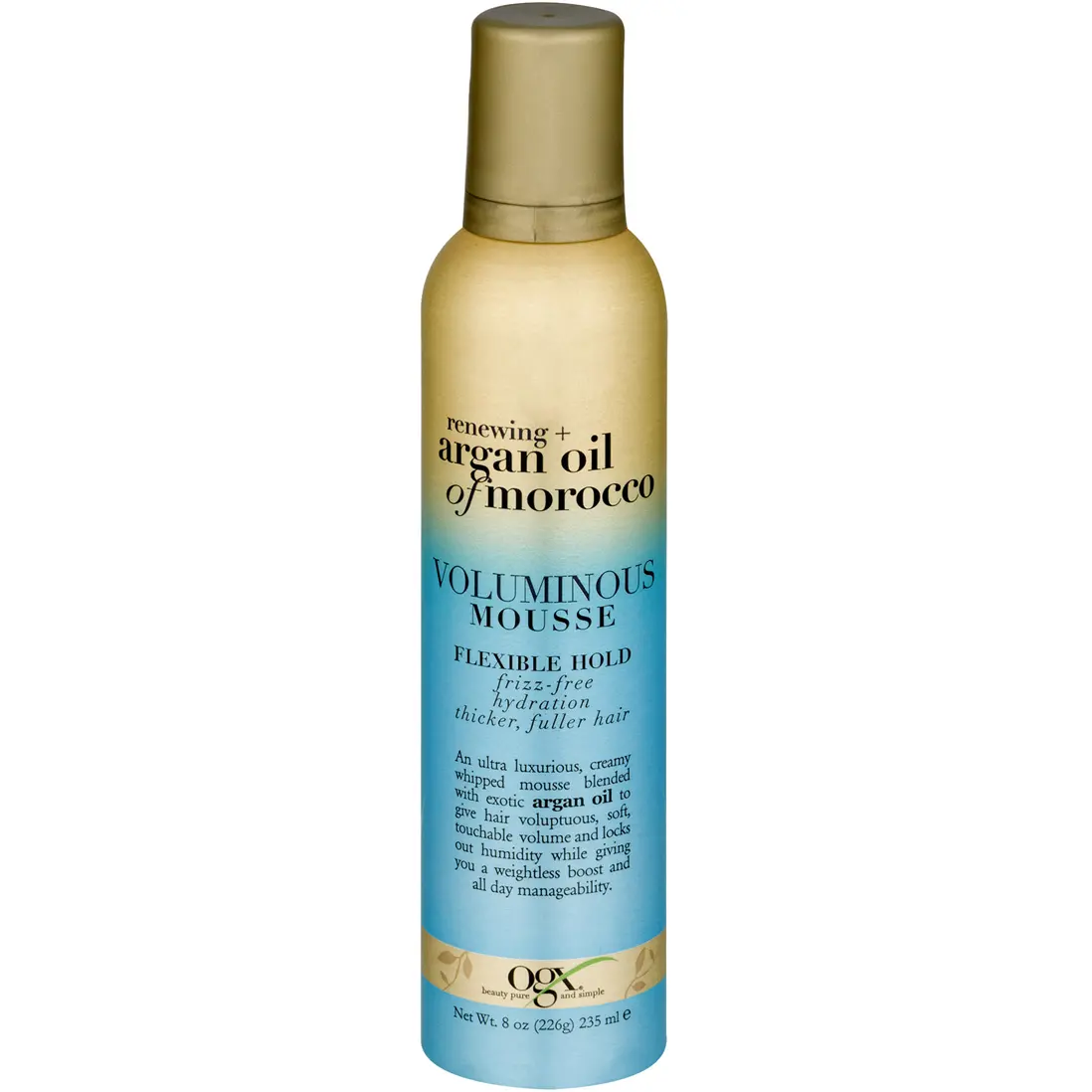 Ogx: Argan Oil Of Morocco Voluminous Mousse 8Oz 1