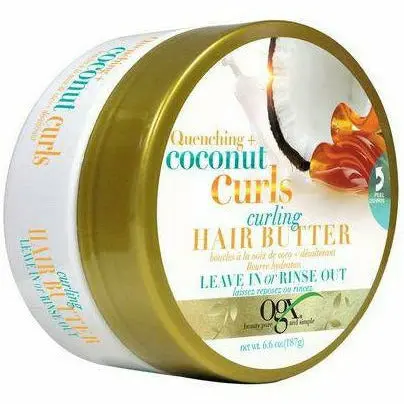 Ogx: Curling Hair Butter 6.6Oz 1