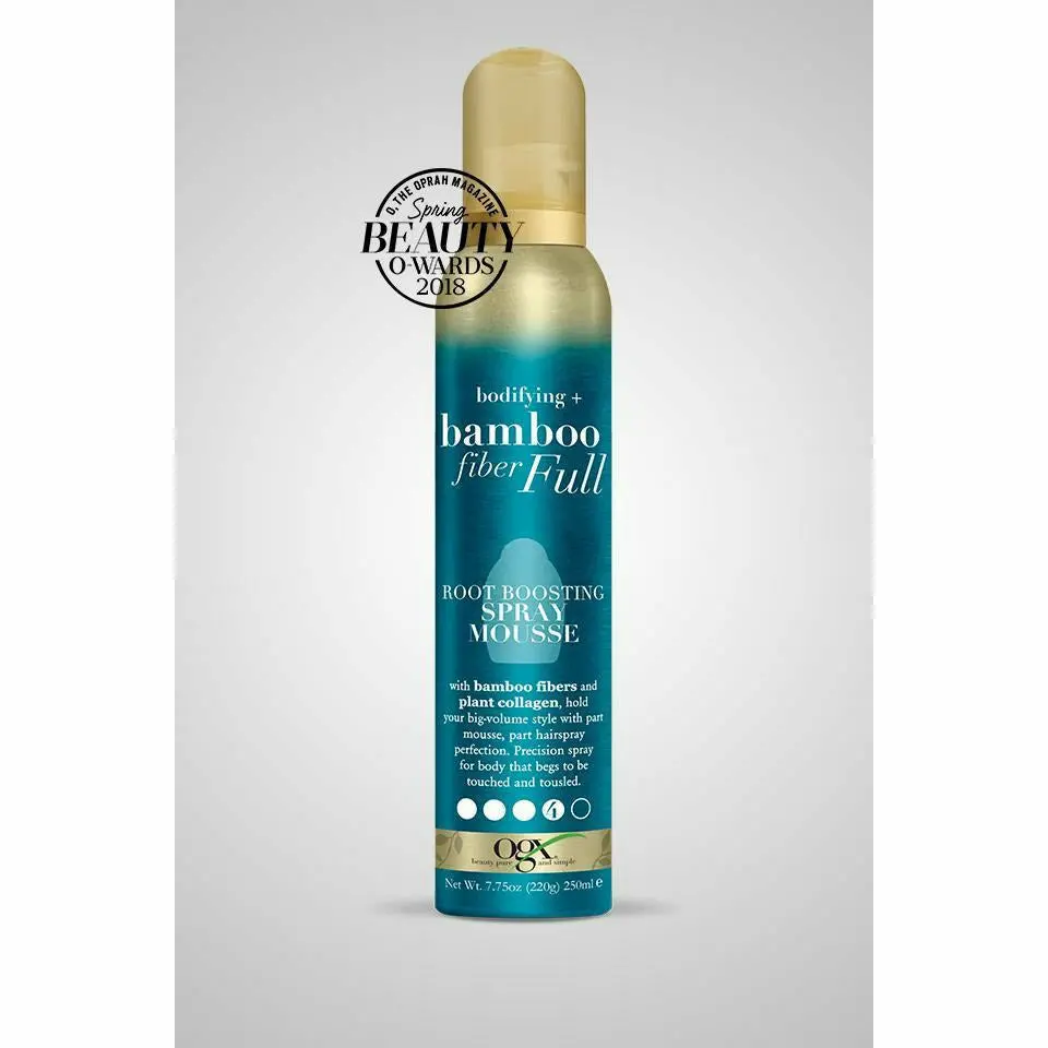 Ogx: Bodifying + Bamboo Fiber Full Mousse 1