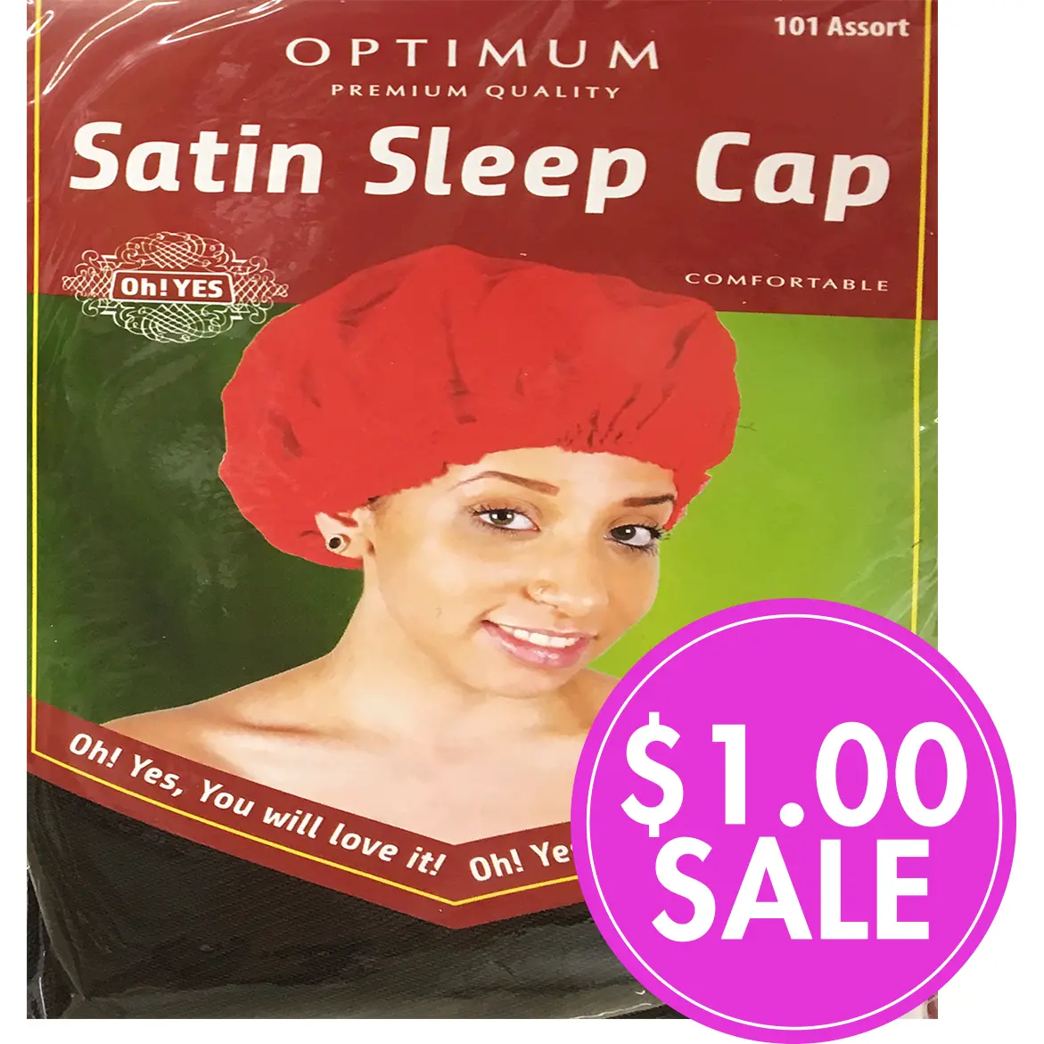 Oh! Yes: Optimum Satin Sleep Cap 1