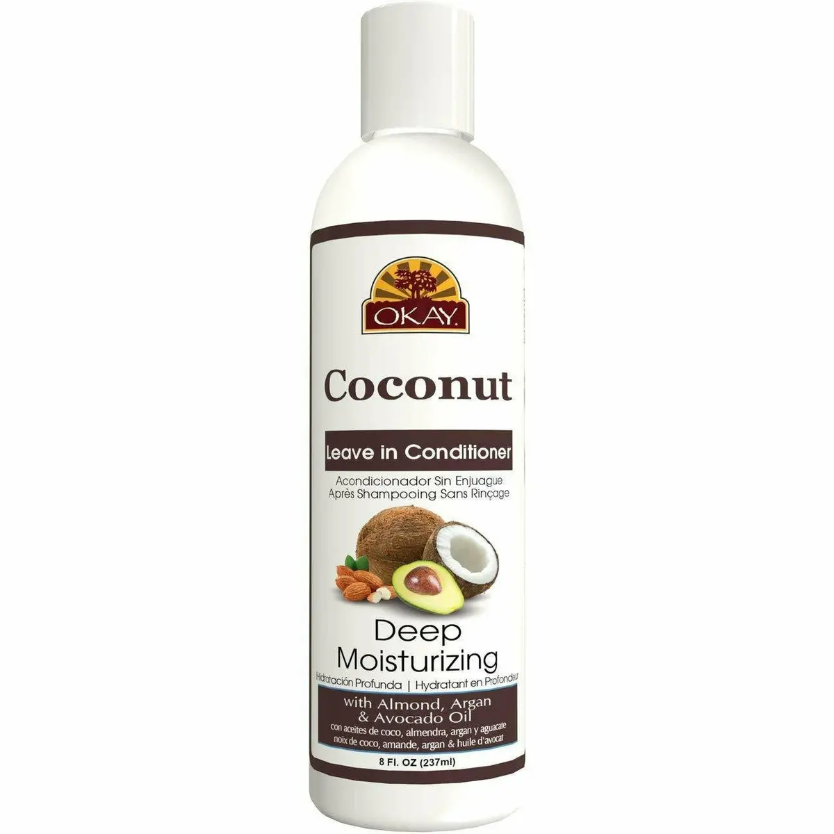 Okay: Coconut Deep Moisturizing Leave-In Conditioner 8Oz 1