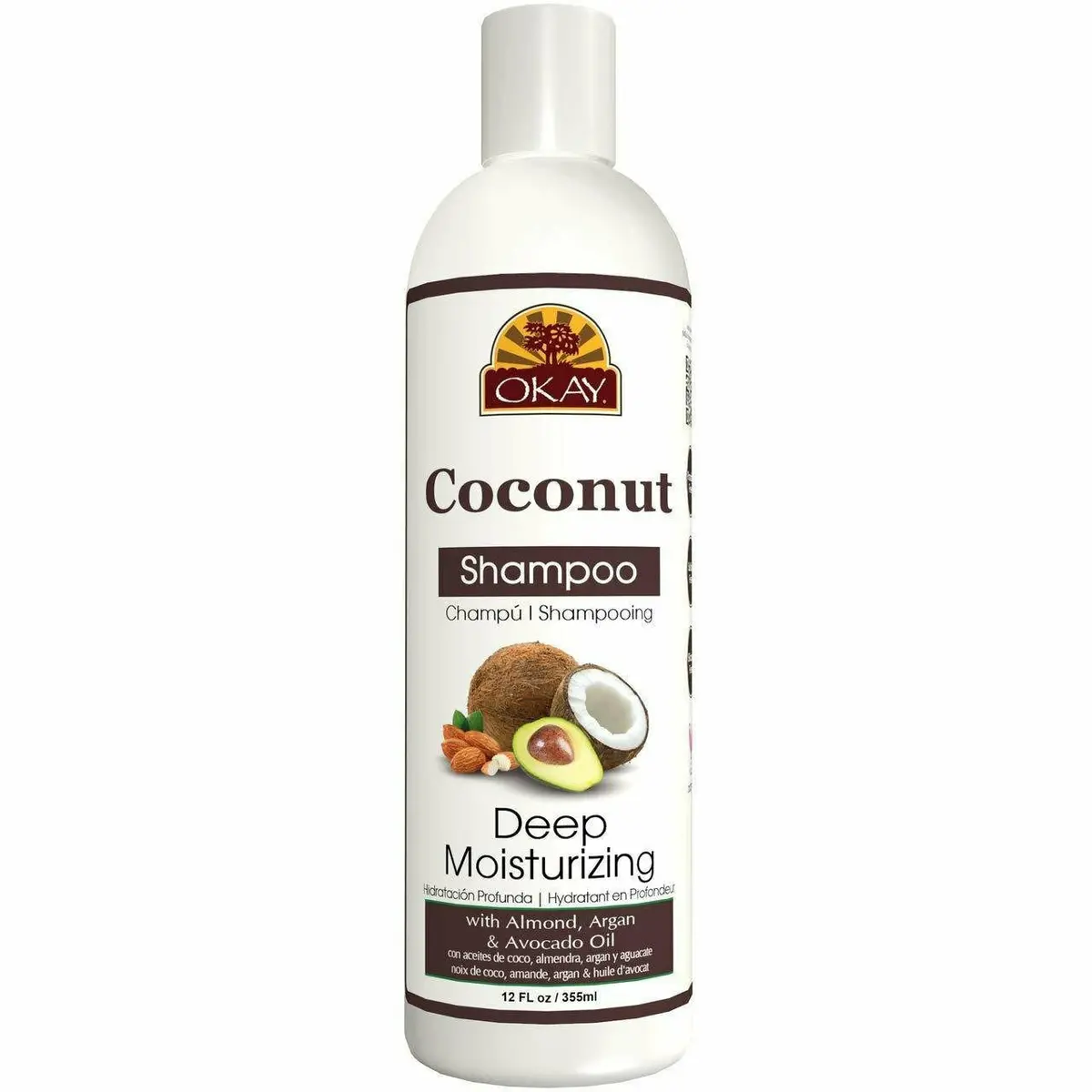 Okay: Coconut Deep Moisturizing Shampoo 12Oz 1