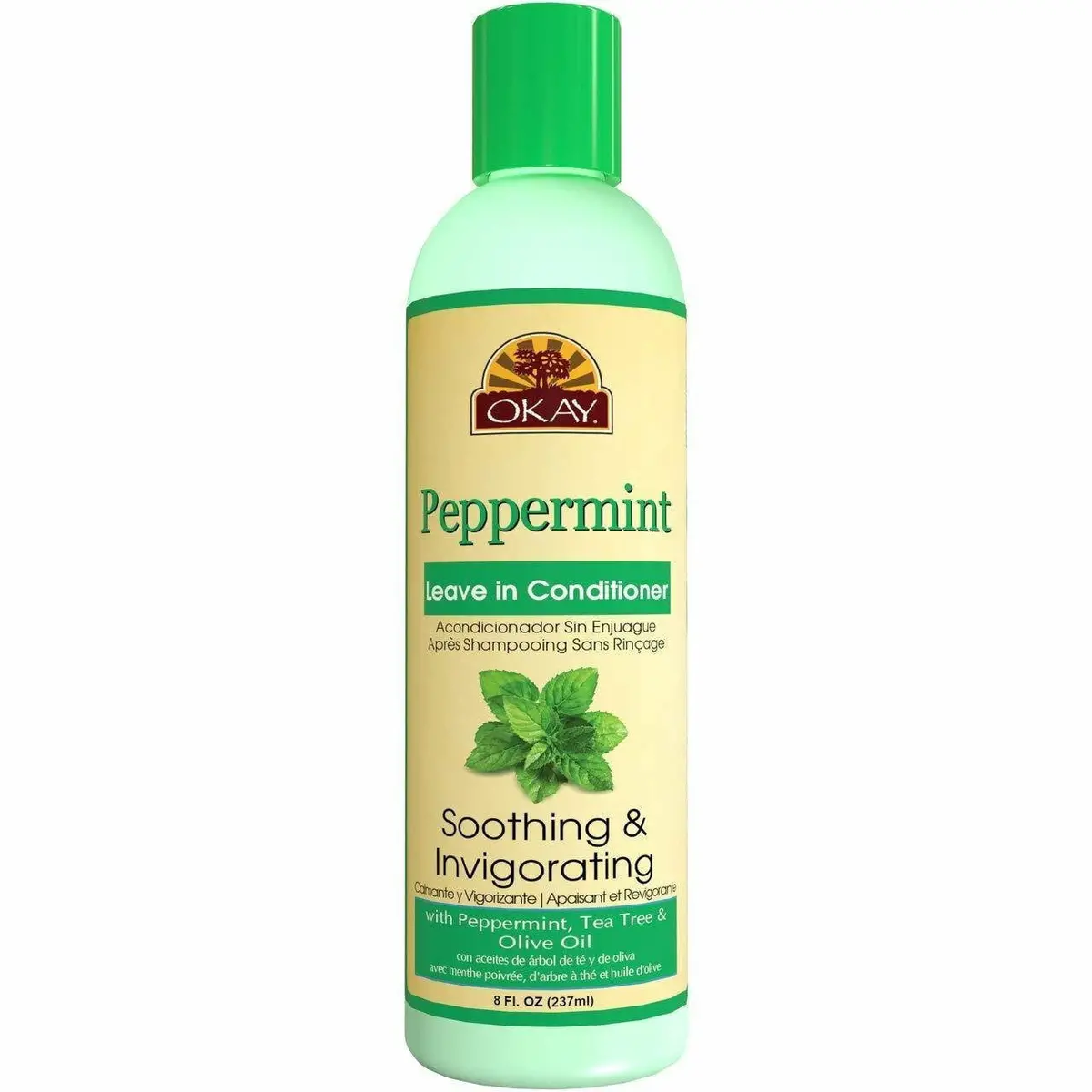 Okay: Peppermint Soothing & Invigorating Leave-In Conditioner 8Oz 1