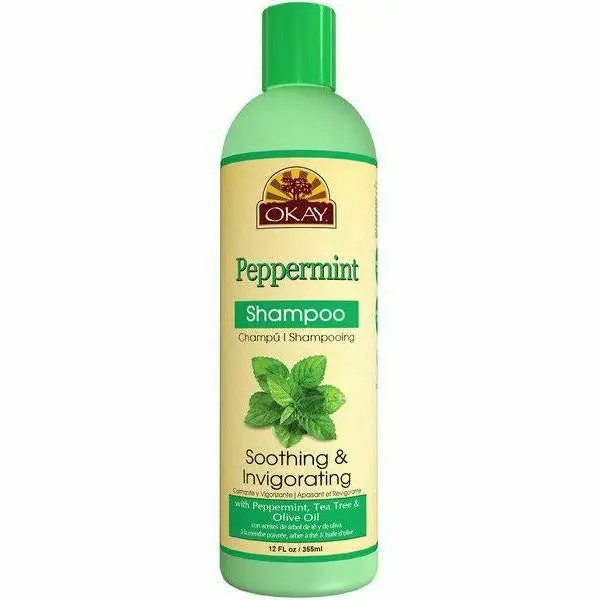 Okay: Peppermint Soothing & Invigorating Shampoo 12Oz 1