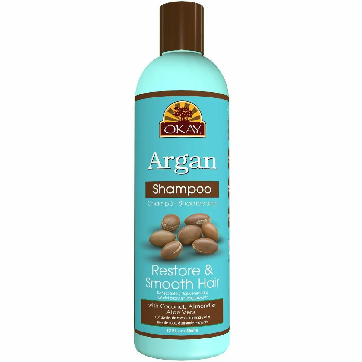 Okay: Argan Shampoo 12Oz 1