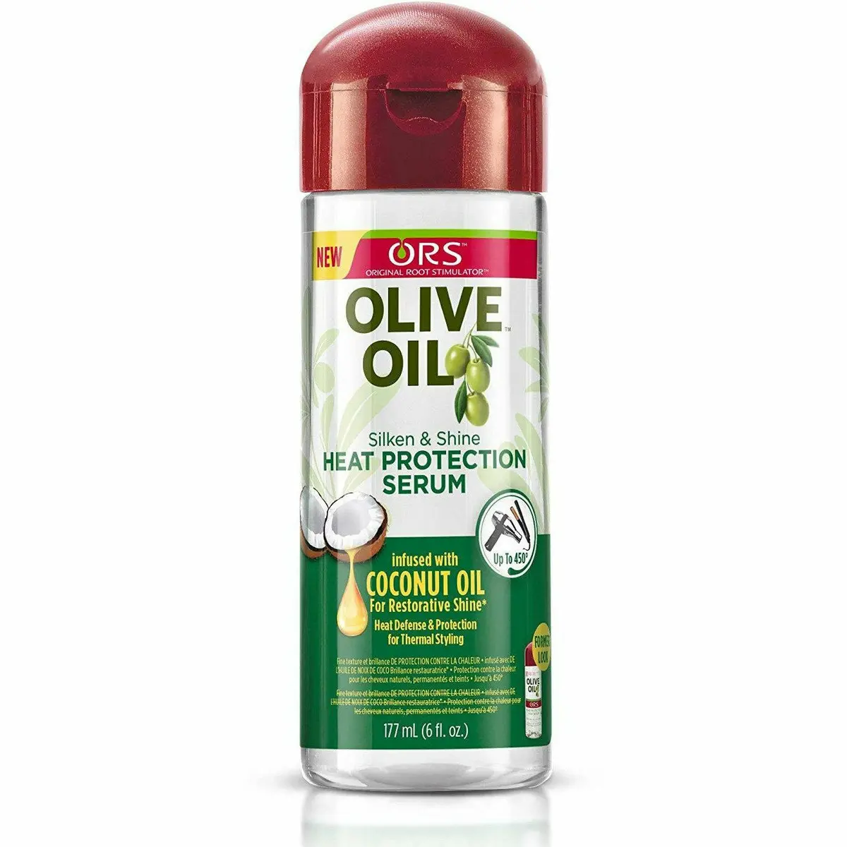 Ors: Olive Oil Heat Protection Serum 6Oz 1