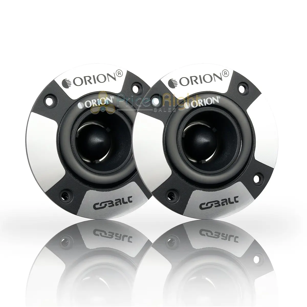 Orion Ctw125 3.9" Aluminum Super Tweeter Pair 50W Rms 200W Max Cobalt Series 1
