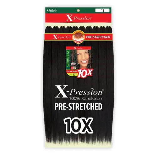 X-Pression: 10X Ultra Pre-Stretched Braid 52" 1