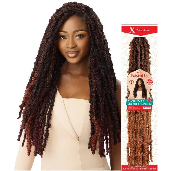Outre: X-Pression Original Butterfly Locs 22" 1