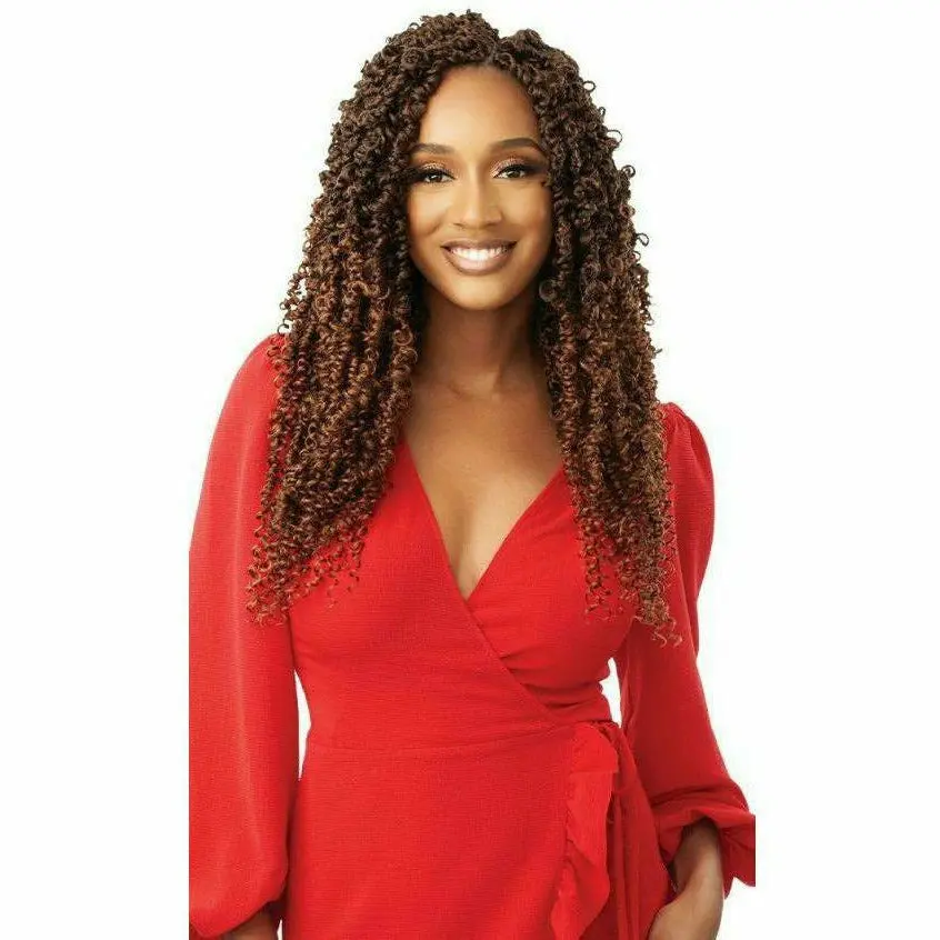 Outre: Xpression Twisted Up Butterfly Passion Twist 18" Crochet Braids 3