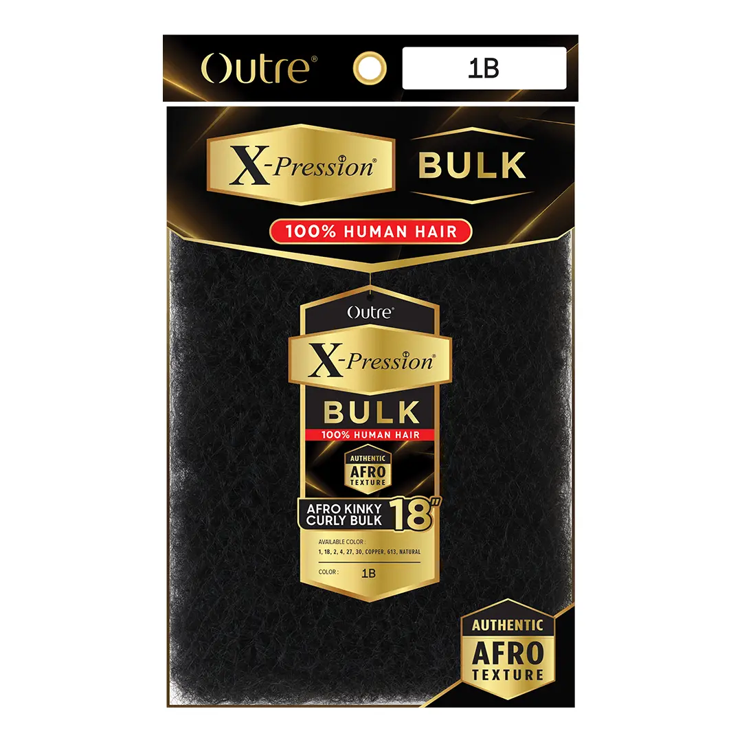 Outre: X-Pression Afro Kinky Curly Bulk 1