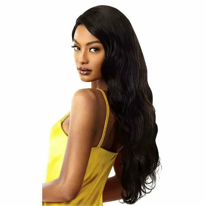 Outre: 100% Human Hair Lace Front Wig - Natural Wave 28" 1