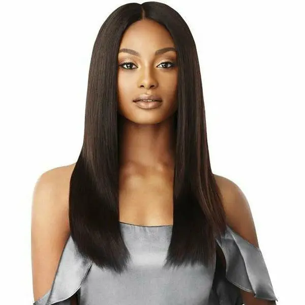 Outre: Human Hair Mytresses 360+ Lace Wig - Natural Straight 1