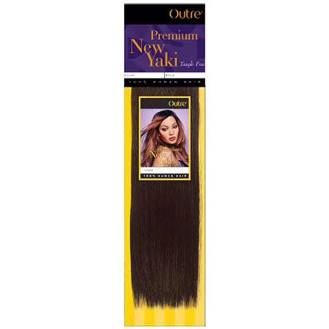 Outre: Premium New Yaki 100% Human Hair 1