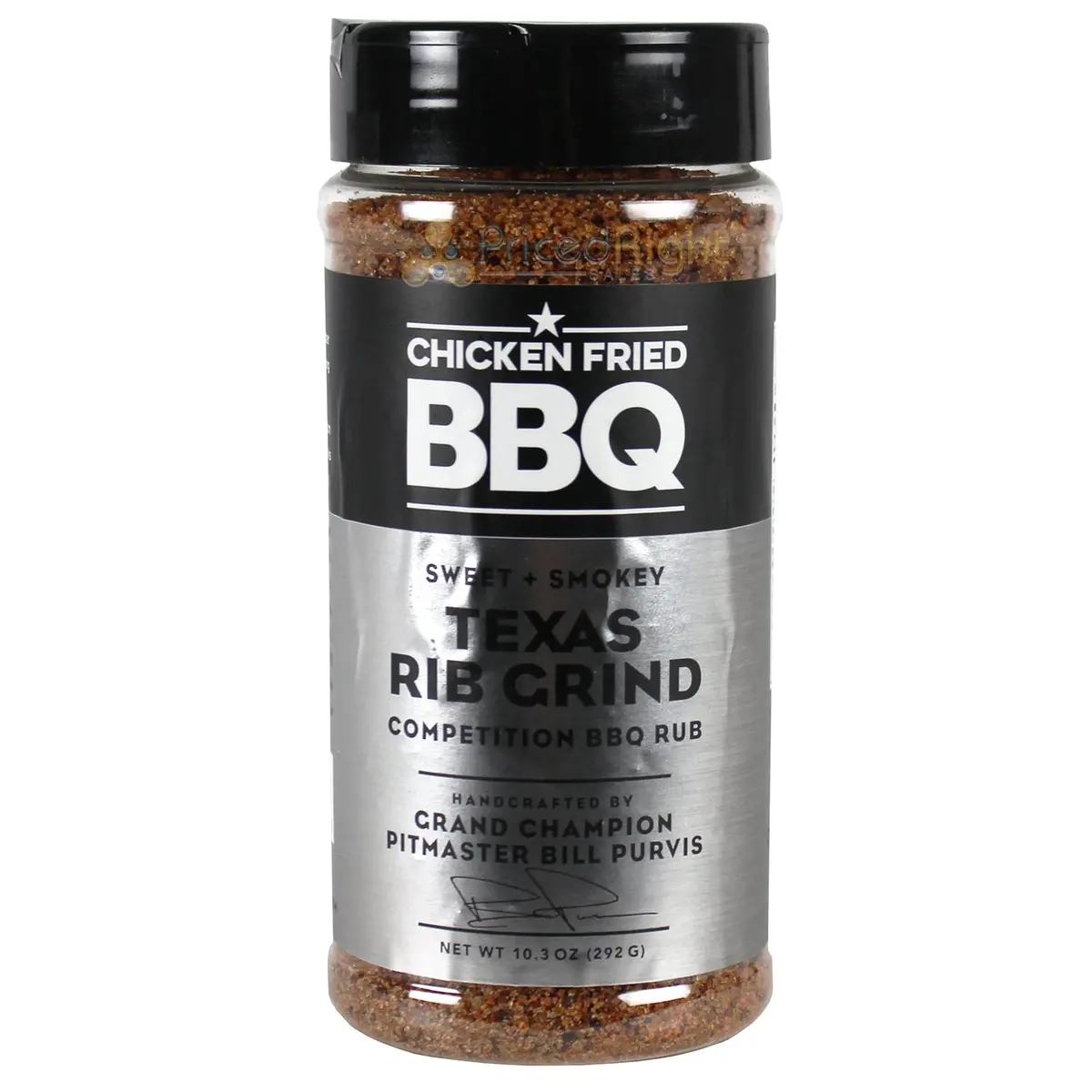 Chicken Fried Texas Bbq Rib Grind 10.3 Oz Sweet And Smoky Ow15115-C 1