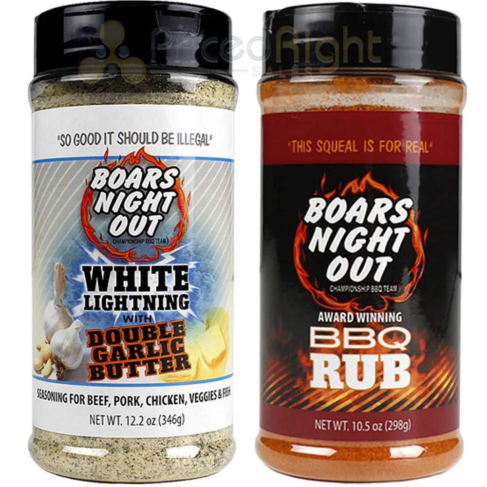 Bbq Rub White Lighting & White Lightning Double Garlic Butter Boars Night Out 1