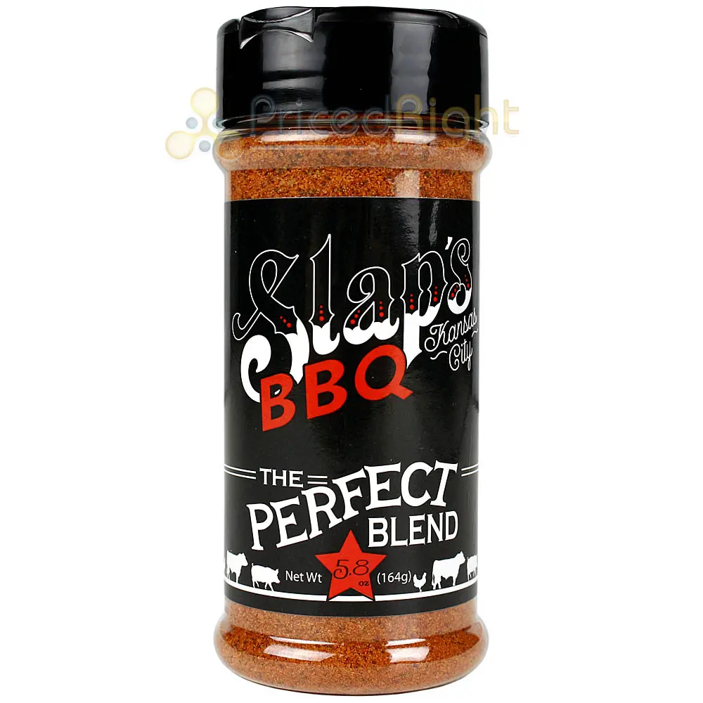Slaps Bbq The Perfect Blend Kansas City Style Seasoning 5.8 Oz Competition Rated 1